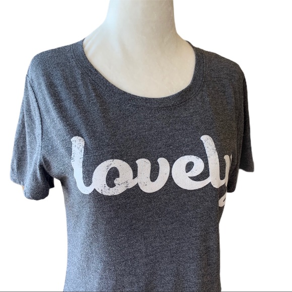 Modern Lux Tops - Modern Lux Graphic T Shirt "Lovely"